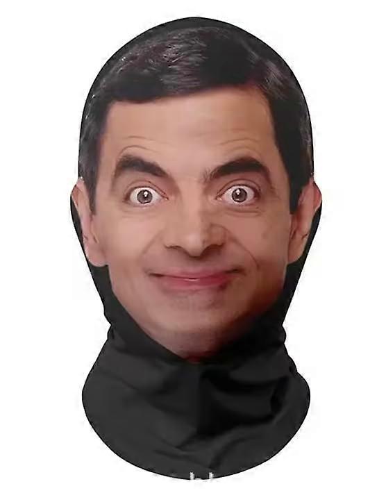 Bean Sheisty Ski Mask Funny Celebrity Balaclava Gift Black Mr Rowan Atkinson