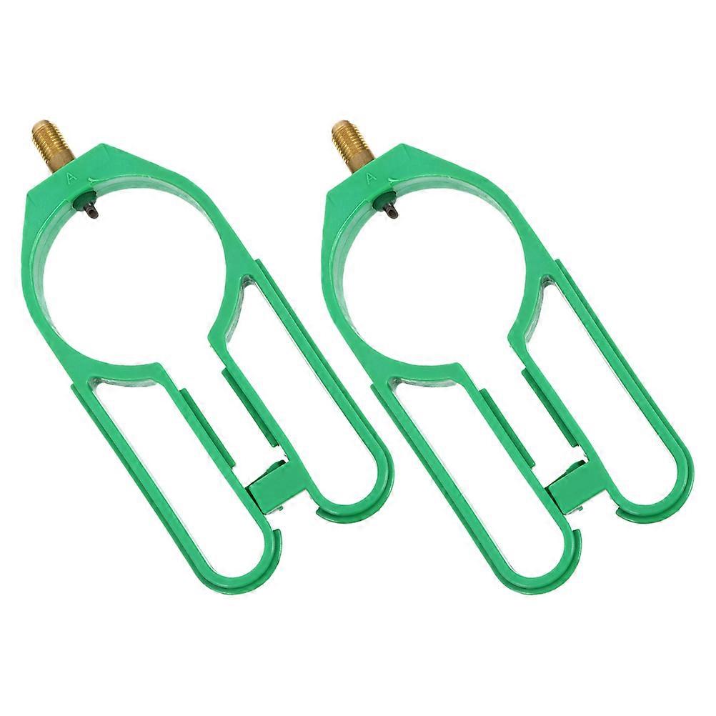 Portable 2PCS Side Mount Refrigerant Dispenser Valve Opener Tool for Car Refrigeration System – Compact, Sturdy Design with Ergonomic Grip for Easy