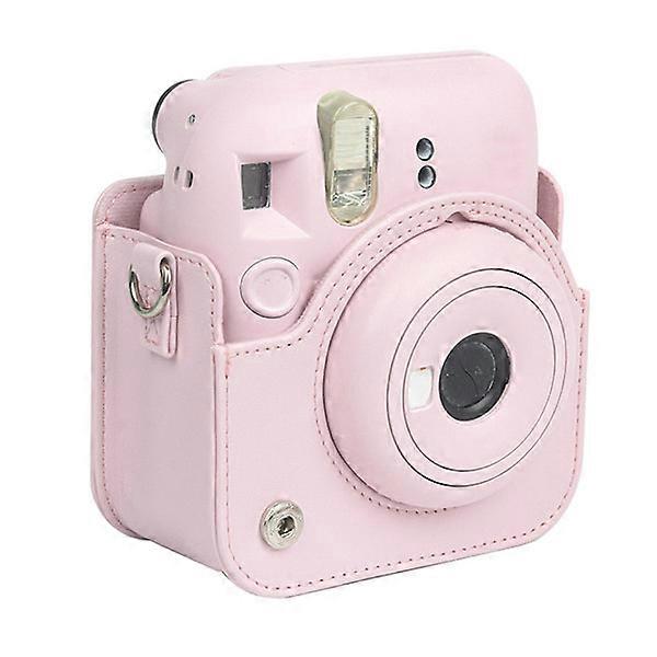 Mini Instant Camera Protective Case PU Camera Bag With Adjustable Shoulder Strap For Fujifilm Instax Mini 12