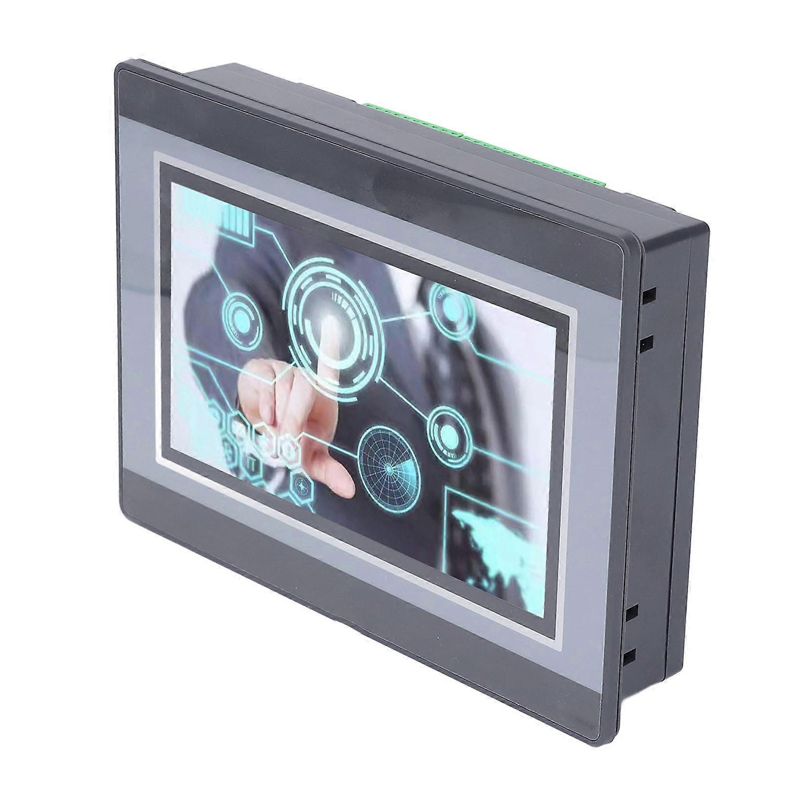 7in PLC HMI Touchscreen 12in 8out 2PT Temp 38.4Kb DC24V 5A