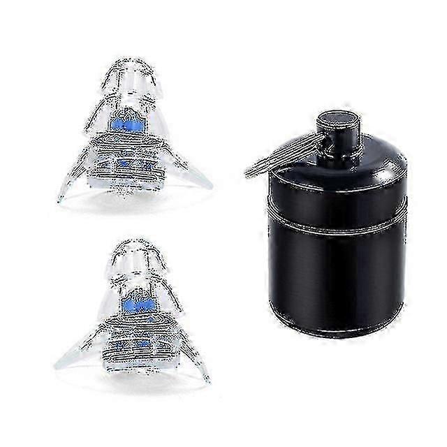 1 Set Soft Silicone Ear Plugs Anti Noise Snore Earplugs Noise Reduc...