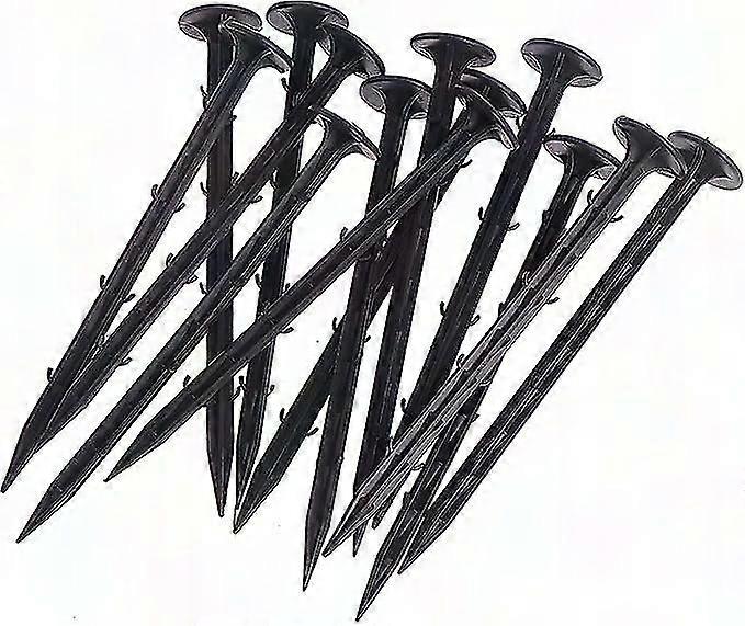 100 Pcs Grounding Grid Stakes Ground Studs Black for Electrical Earthing System