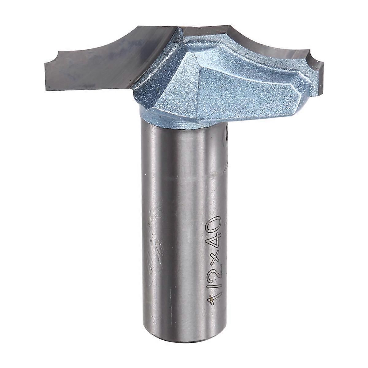 12.7mm Carbide Tipped Classical Plunge Coating Bit Carving Tungsten Woodworking CNC Tools Milling Cutter 1/2x40