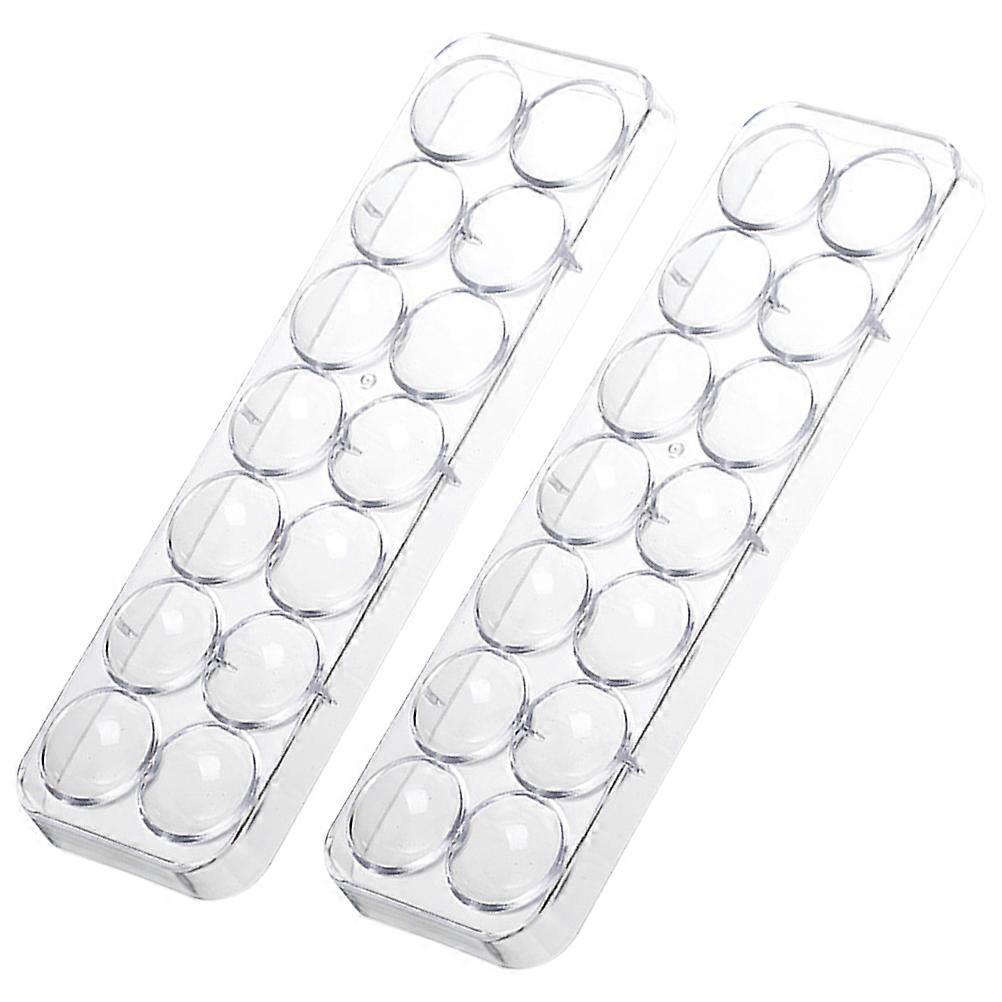 Creative Chocolate Mold Plastic for DIY Use 2Pcs Pudding Baking Mold