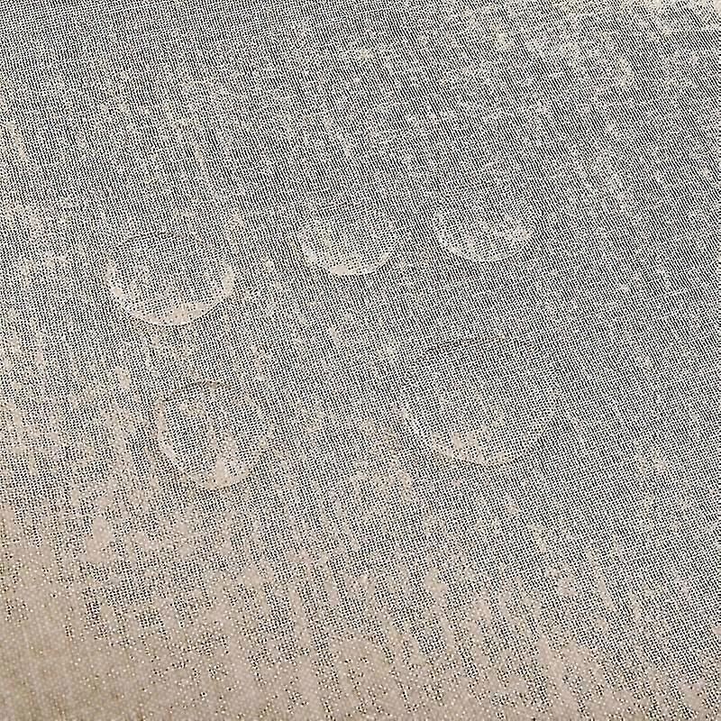 غطاء طاولة مقاوم للماء مقاوم للماء ومقاوم للبقع ، مفرش مائدة بسيط وحديث مستطيل بلون صلب للتخييم وتناول الطعام الجزء N