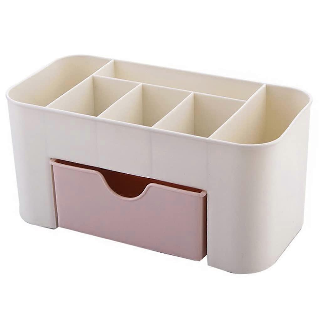 Makeup Storage Cosmetic Holder Drawer Brush Lipstick Organizer Desktop Box Multifunctional Plastic Lightweight
