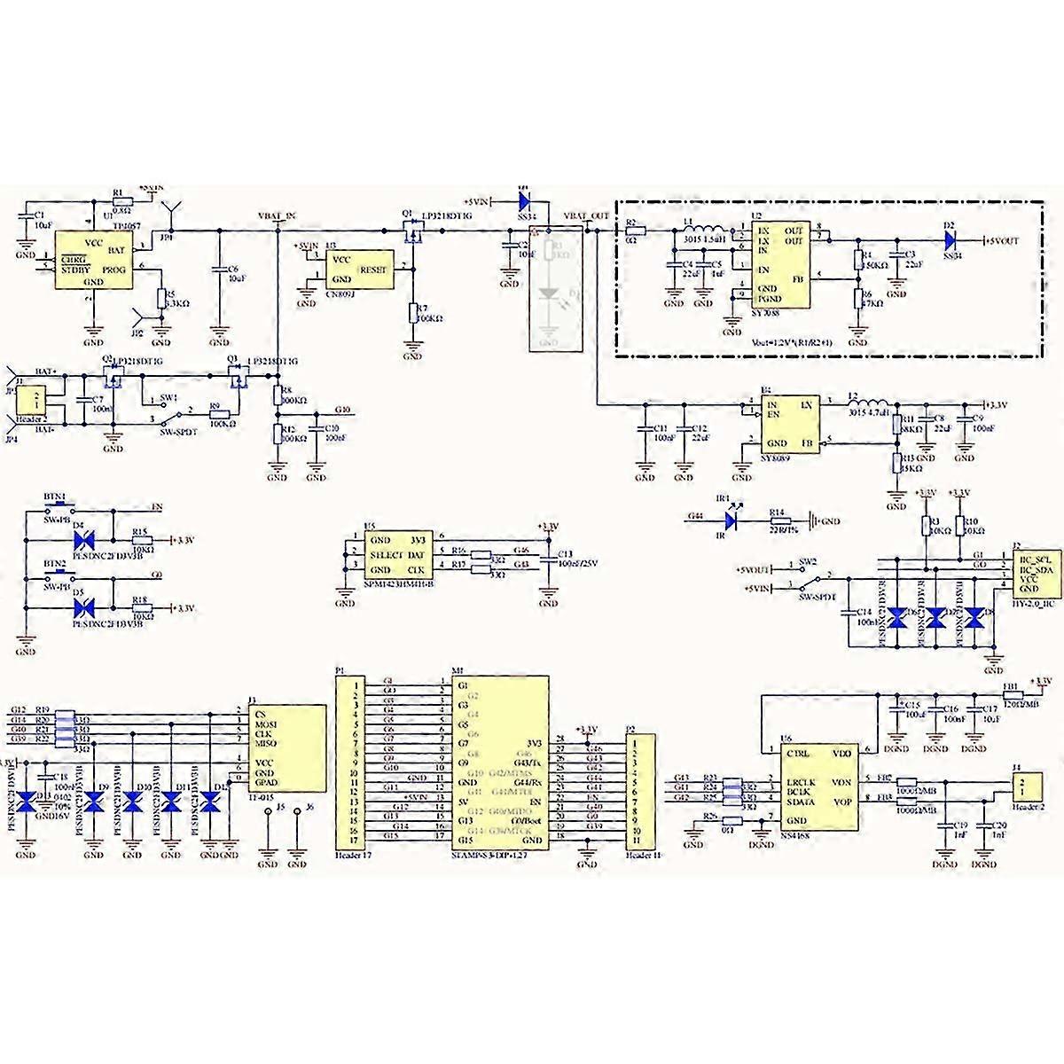 Cardputer Stamps Microcontroller Keyboard Card - Compatible With Computer 3 & 56 Models
