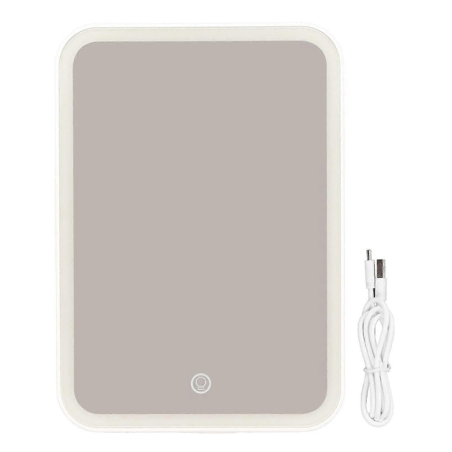 2025 Latest Model LED Makeup Mirror Stepless Dimming Rotation Touch Switch Rec...