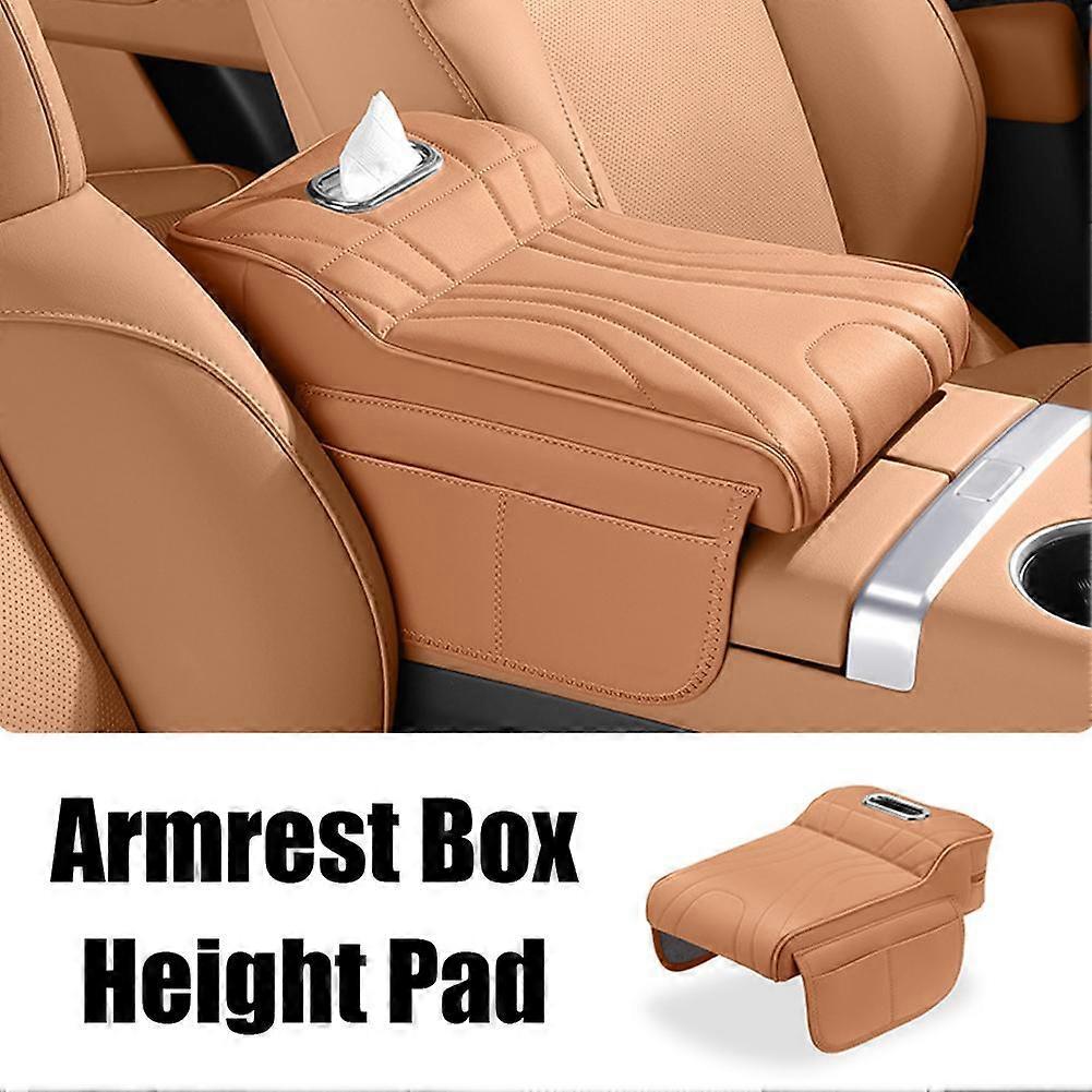 PU Car Center Console Armrest Box Heightening Elbow Support Pad