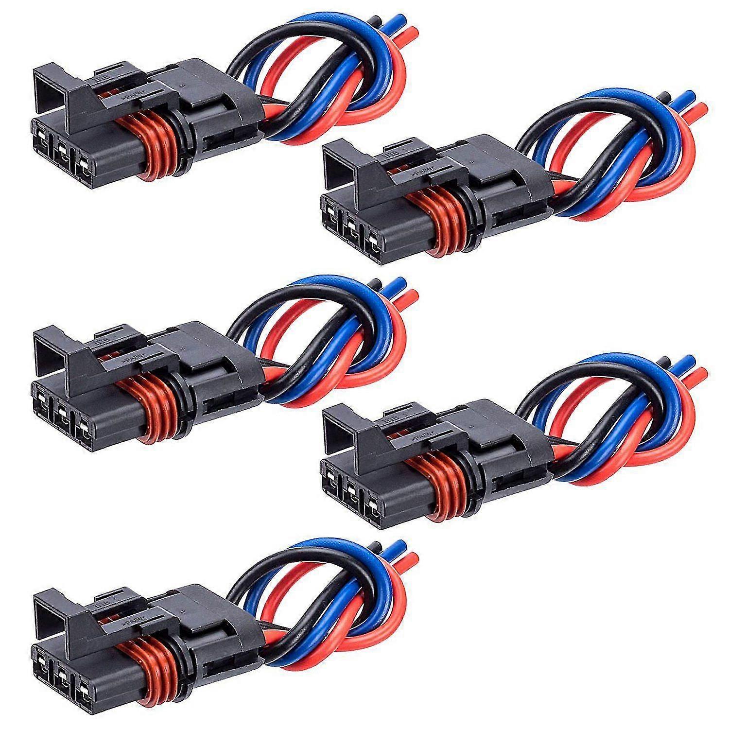 5pcs Pulse Power Plug Connector Pigtail Connector Power Harness For Polaris Xp1000 & Rzr Rs1 & Gene HAO