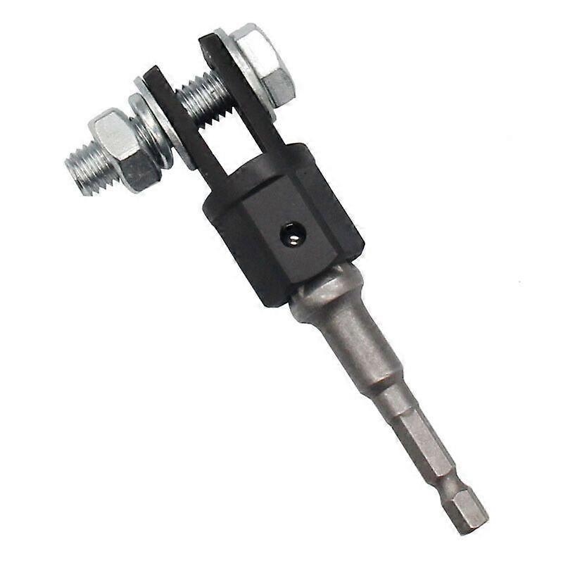 Scissor Jack Adapter Socket Drill Adapter 1/2" Hex Shank 1/2" Drive/Impact Wrench 13/16" L