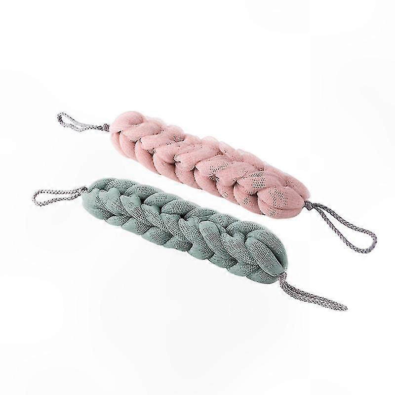2-Pack Extended Bath Pouf Sponges
