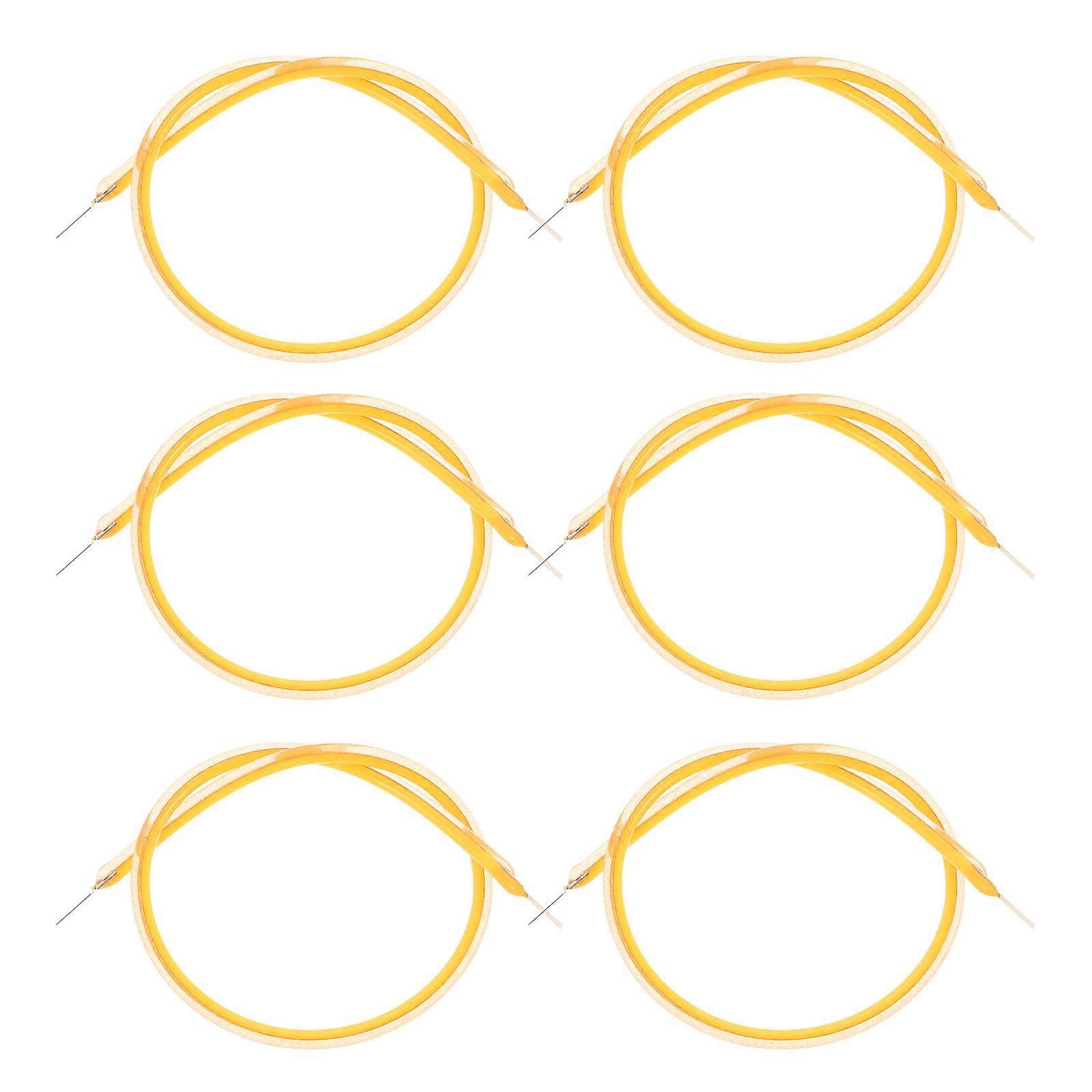 Silicone Flexible LED Filament Bulb Parts for Light 18Pcs Orange