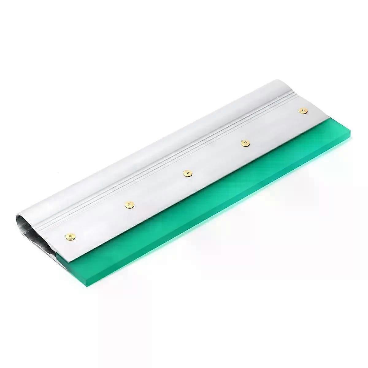 65-90A Silk Stencil Screen Printing Squeegee Printmaking Squeegee Rubber Squeegee with Handle Silk Screen Printing Ink Scraper