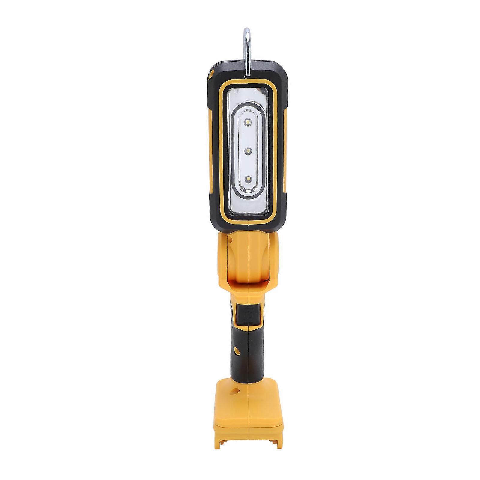 Cordless LED Work Light 25W 250/500LM Adjustable 90-230° Hook