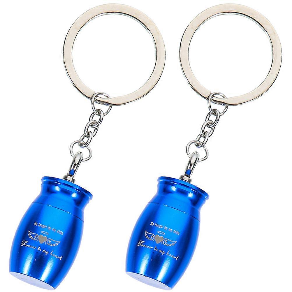 Small Pet Urn Pendant Urn Key Chain for Memorial 8Pcs Pack