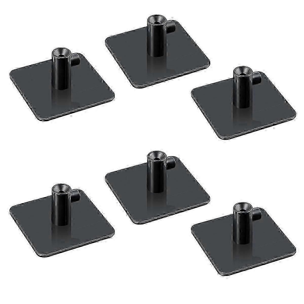 6Pcs Chef Machine Accessory, Vertical Hook Bracket, Universal Kitchen Mixer Storage Organizer