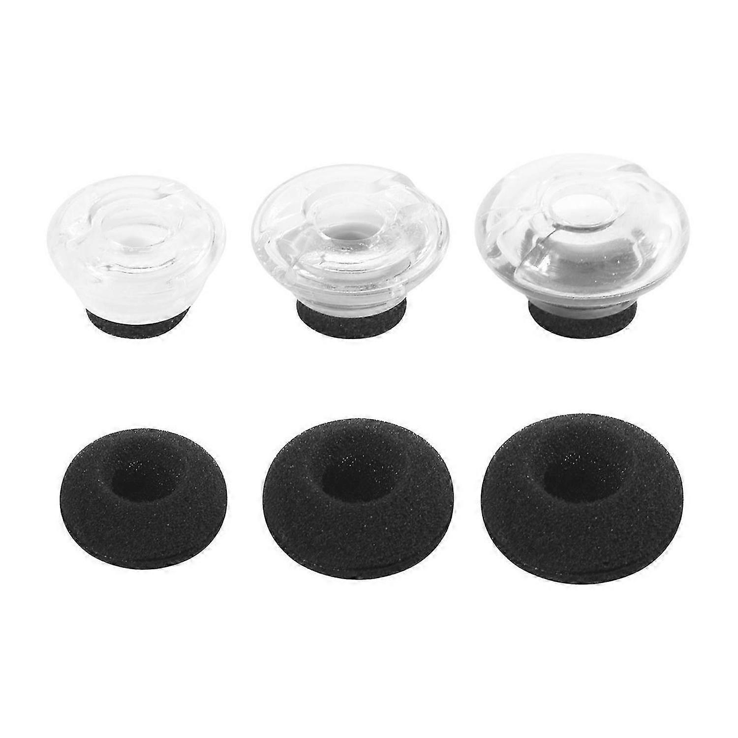 3-Piece Large, Medium and Small Replacement Earplug Gels for Legend Eartip Kit
