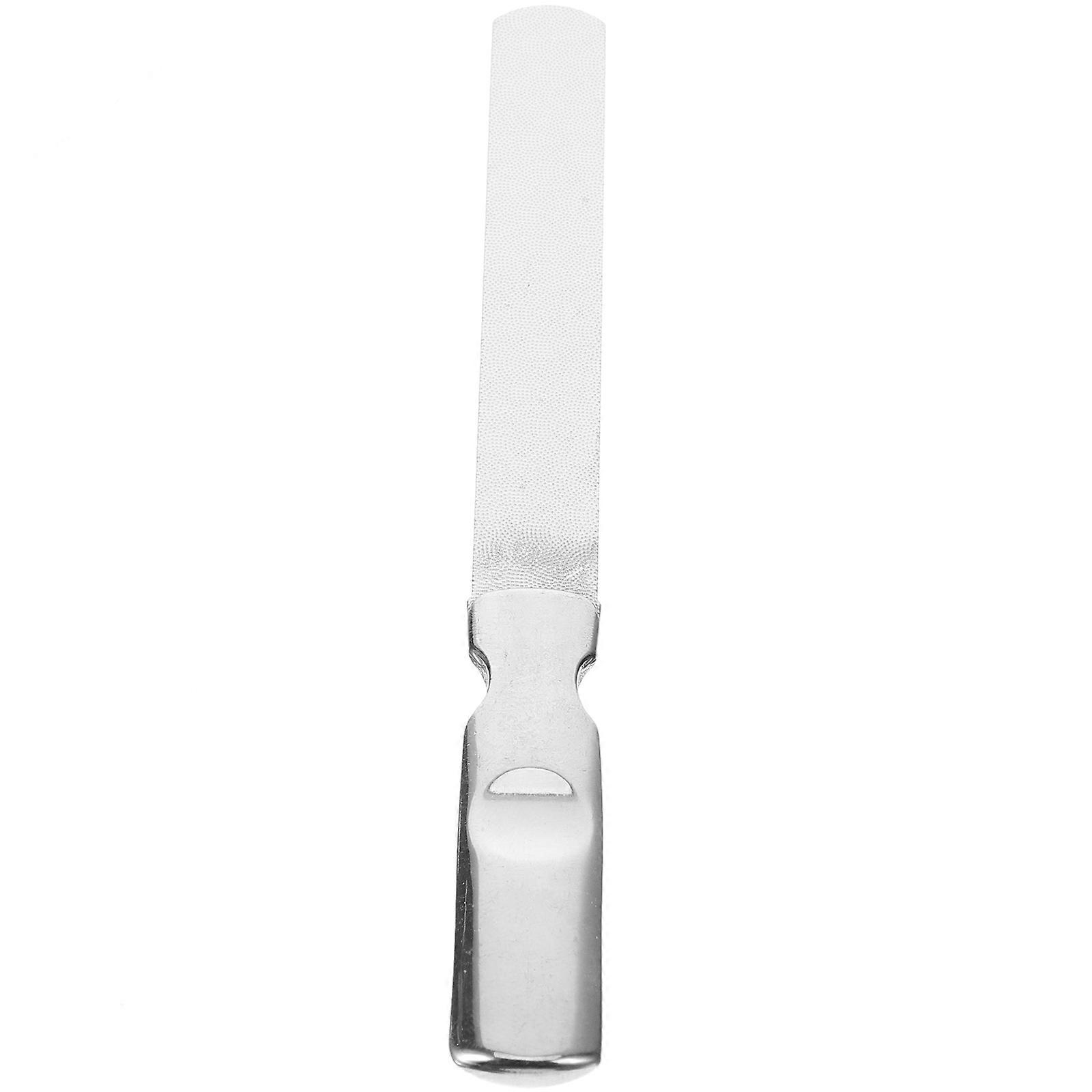 Stainless Steel Nail Files Tool Double Sided Nail File for Adults