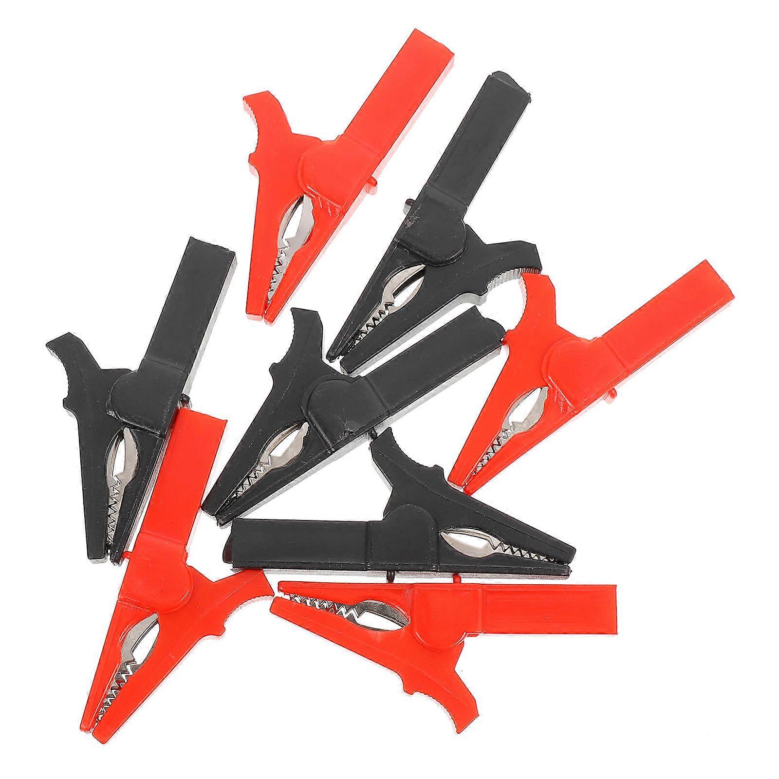 Car Battery Clip for Connecting 8Pcs Battery Clips Practical Set