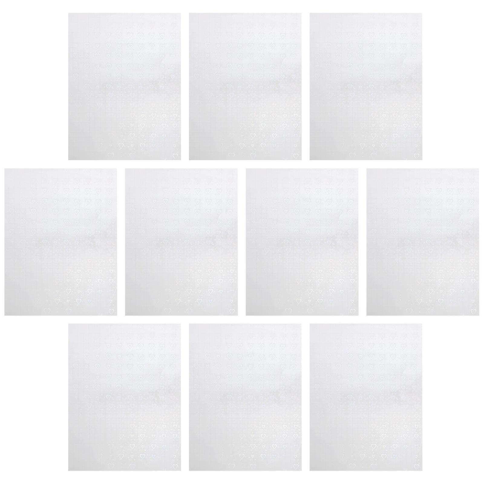 Laminating Films Protective Plastic Films for Protection Use 10 Sheets