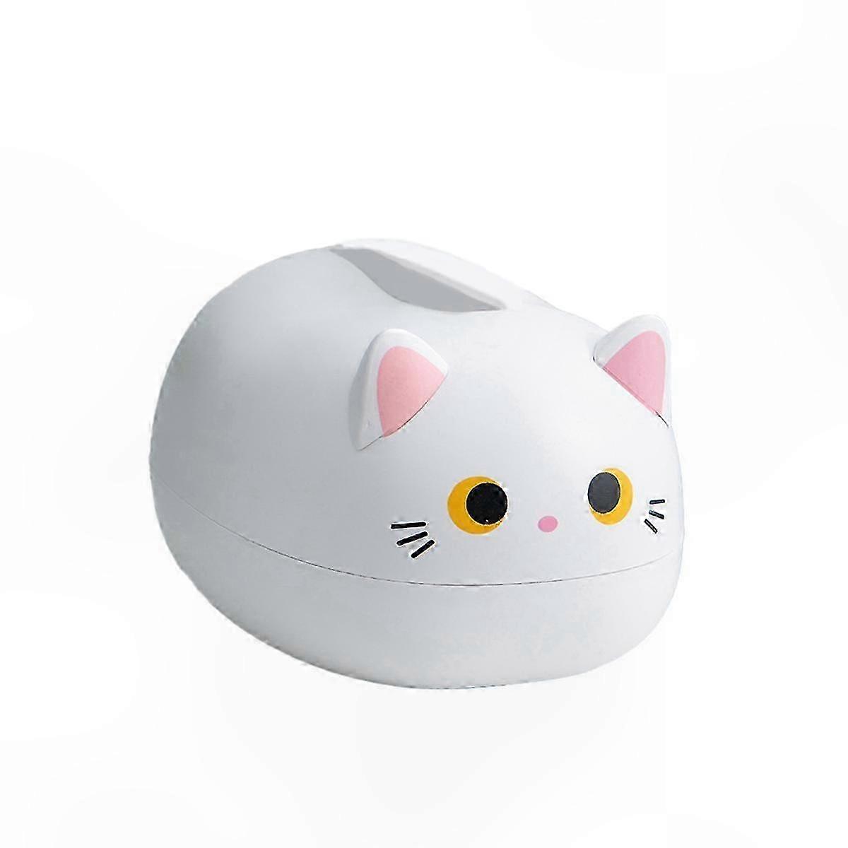 1Pcs Cute Kitten Multifunctional Tissue Box & Tray Table, Hygienic Home Decor