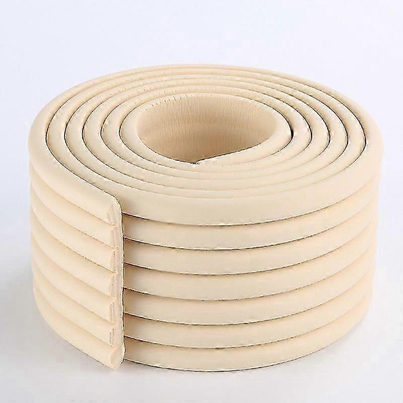 2M Safety Edge Guard Foam Roll, Extra Thick Corner Protector for Table Wall Corners, Children Anti-Collision Strip with Double-Sided Adhesive