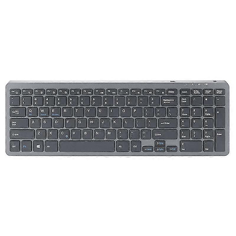 B035 2.4G Wireless Silent Keyboard Double-mold
