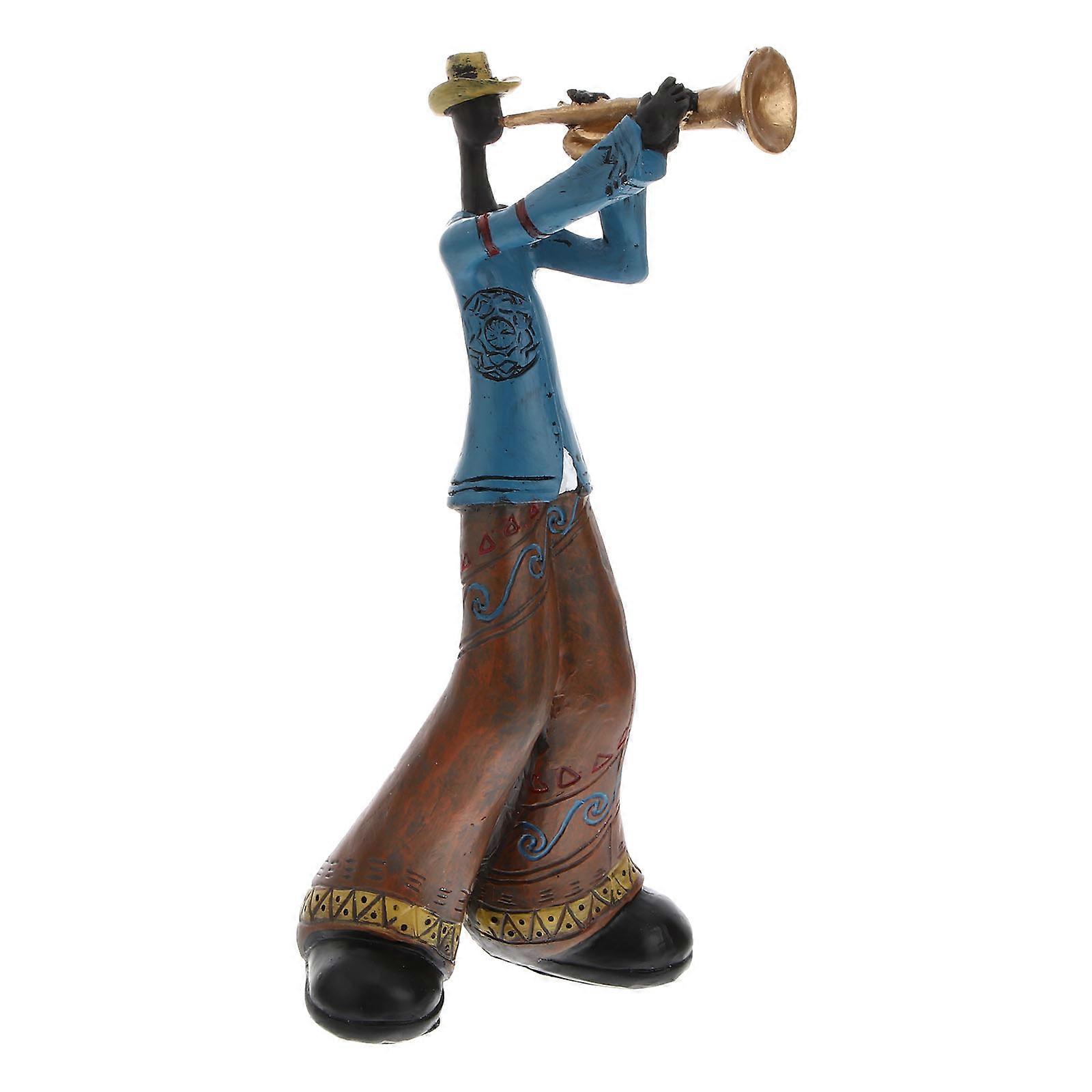 Band Figure Adornment Resin for Decor Desktop Ornament for TV Cabinet