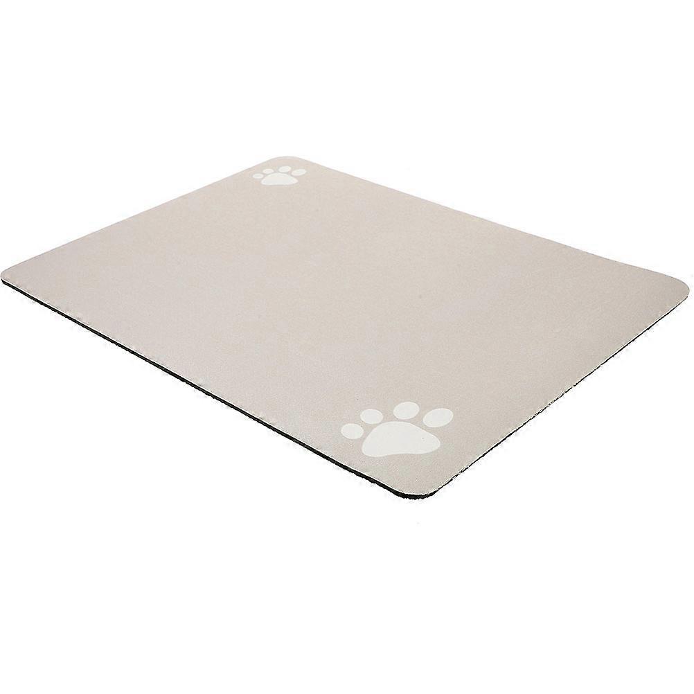 Coffee Pet Feeding Mat Diatomite Absorbent 3Pcs for Dog and Cat Feeding