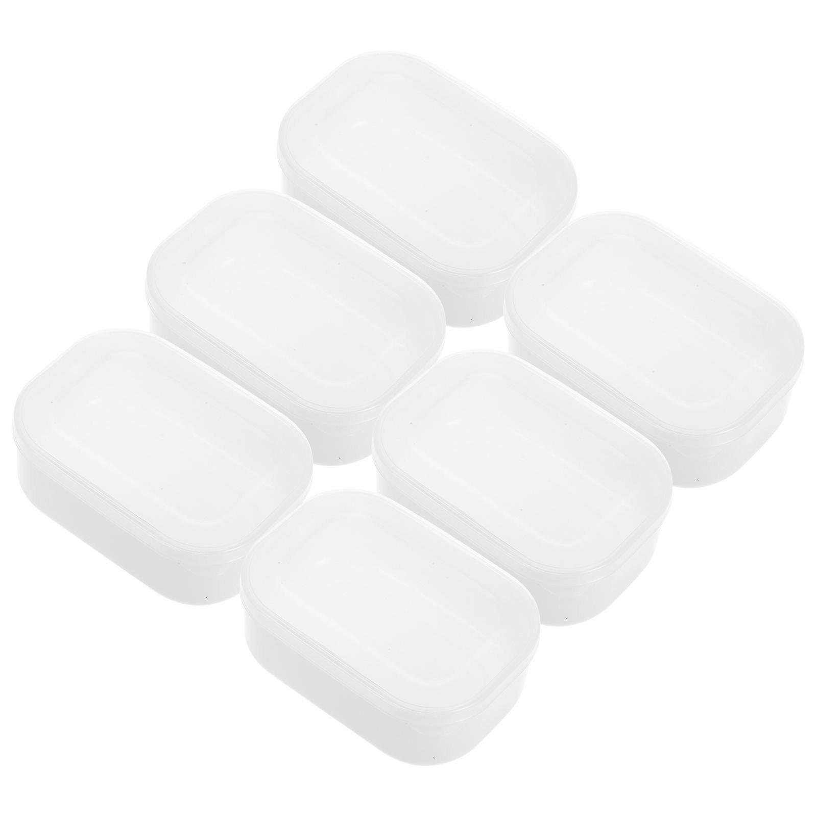 Box Household Rice Box for Storage 6Pcs Multi-Purpose Food Containers