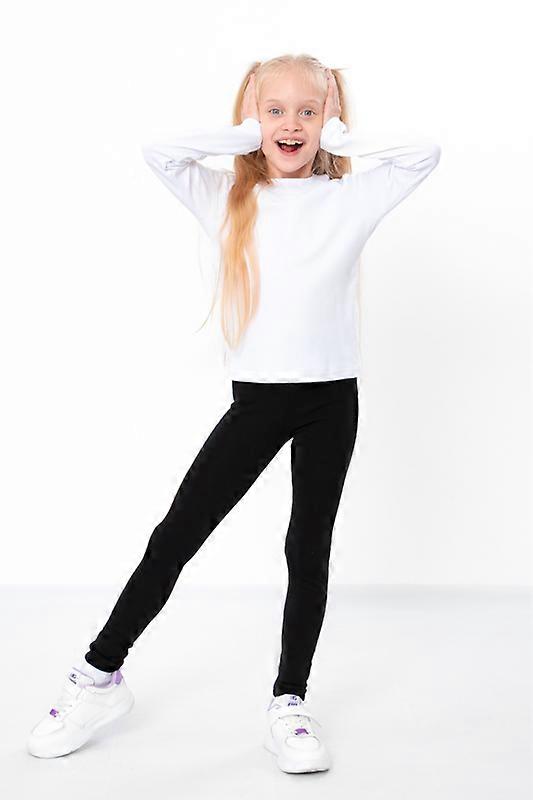 Leggings – Girls' Soft Velvet with Elastic Waist, Everyday, , Winter, HC 6000-113-1