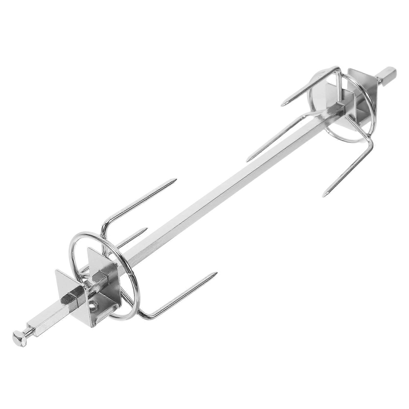 Turkey Wire Rack Stainless Steel Turkey Roasting Rack Rotating Even Heating Stable Support For BBQ Air Fryer 28cm 1Pack