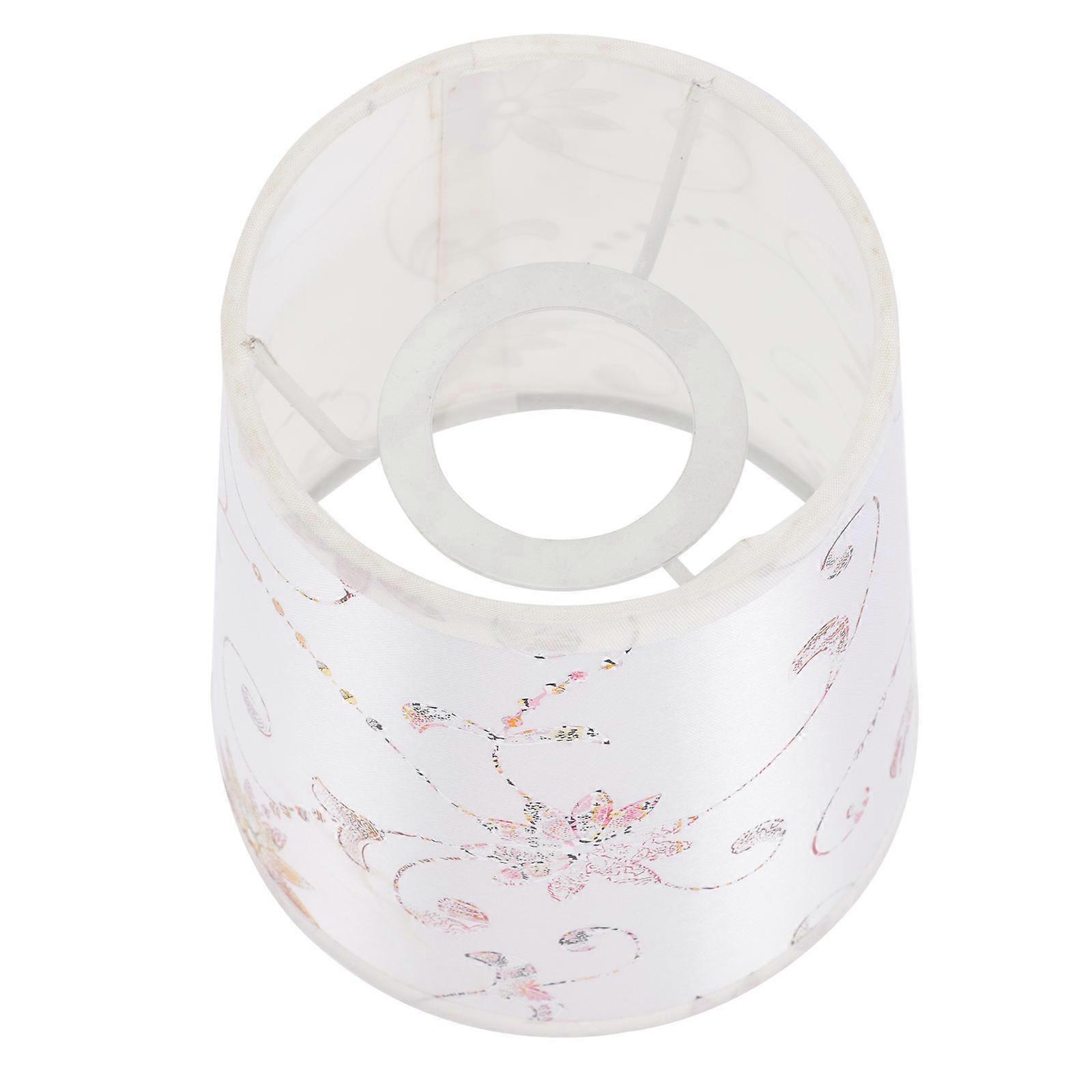 Lamp Shade Decorative Lamp Cover for Protection 2Pcs Cloth Iron Material
