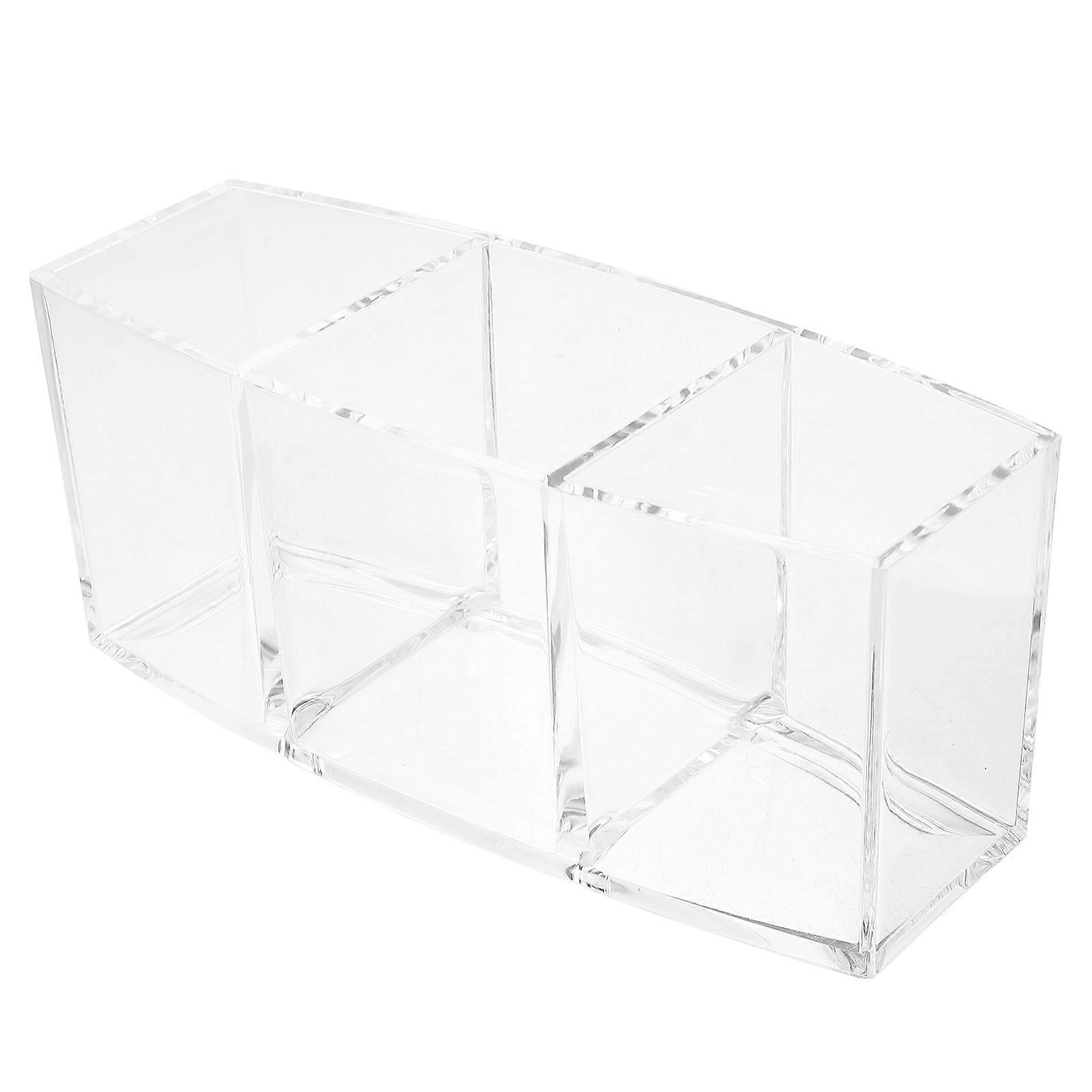 Coffee Pod Organizer Acrylic Material Simple Design Office Use 18X8CM 1Pcs
