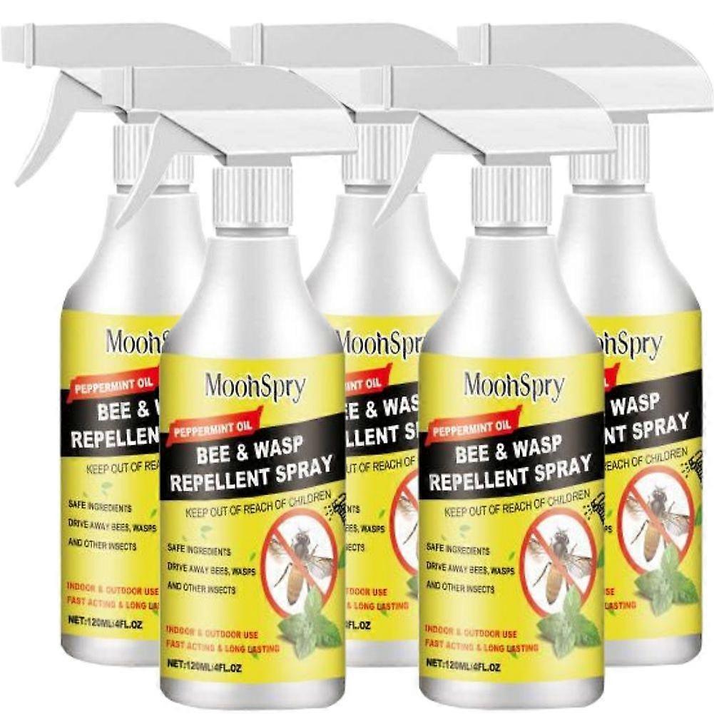 Bee & Wasp Repellent Spray, Wasp Spray with Natural Plant-Based Peppermint Oils Bee Spray