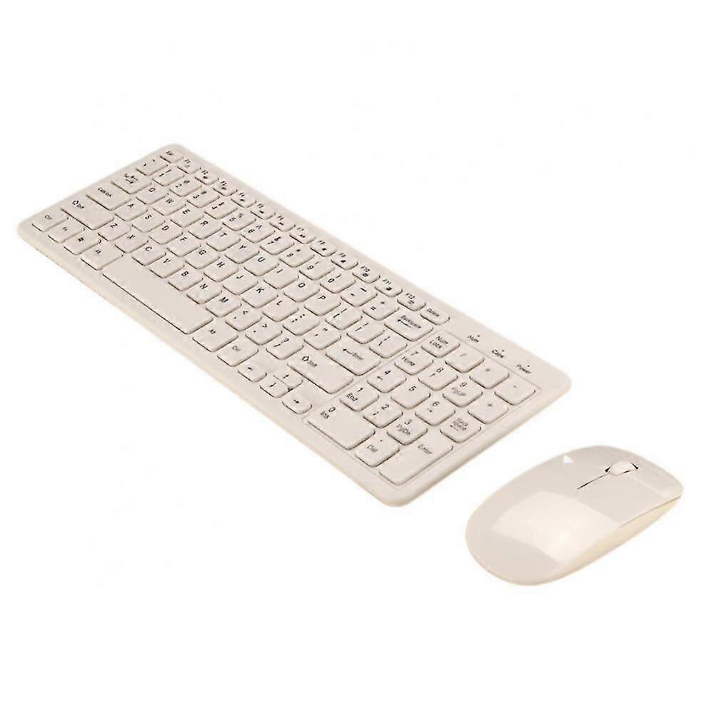 Tastatură și mouse fără fir Combo Tastatură wireless ultra-subțire Multi-dispozitiv portabil