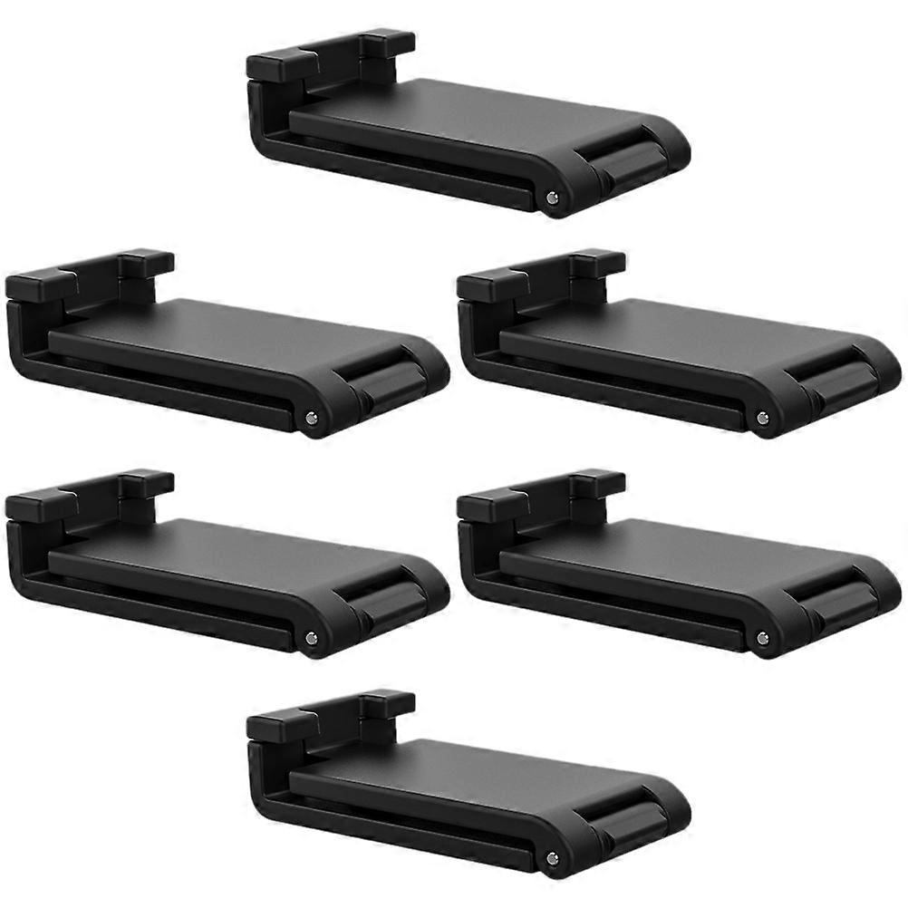 Universal Headphone Stand Headphone Storage Holders Users Display Effect 6pcs