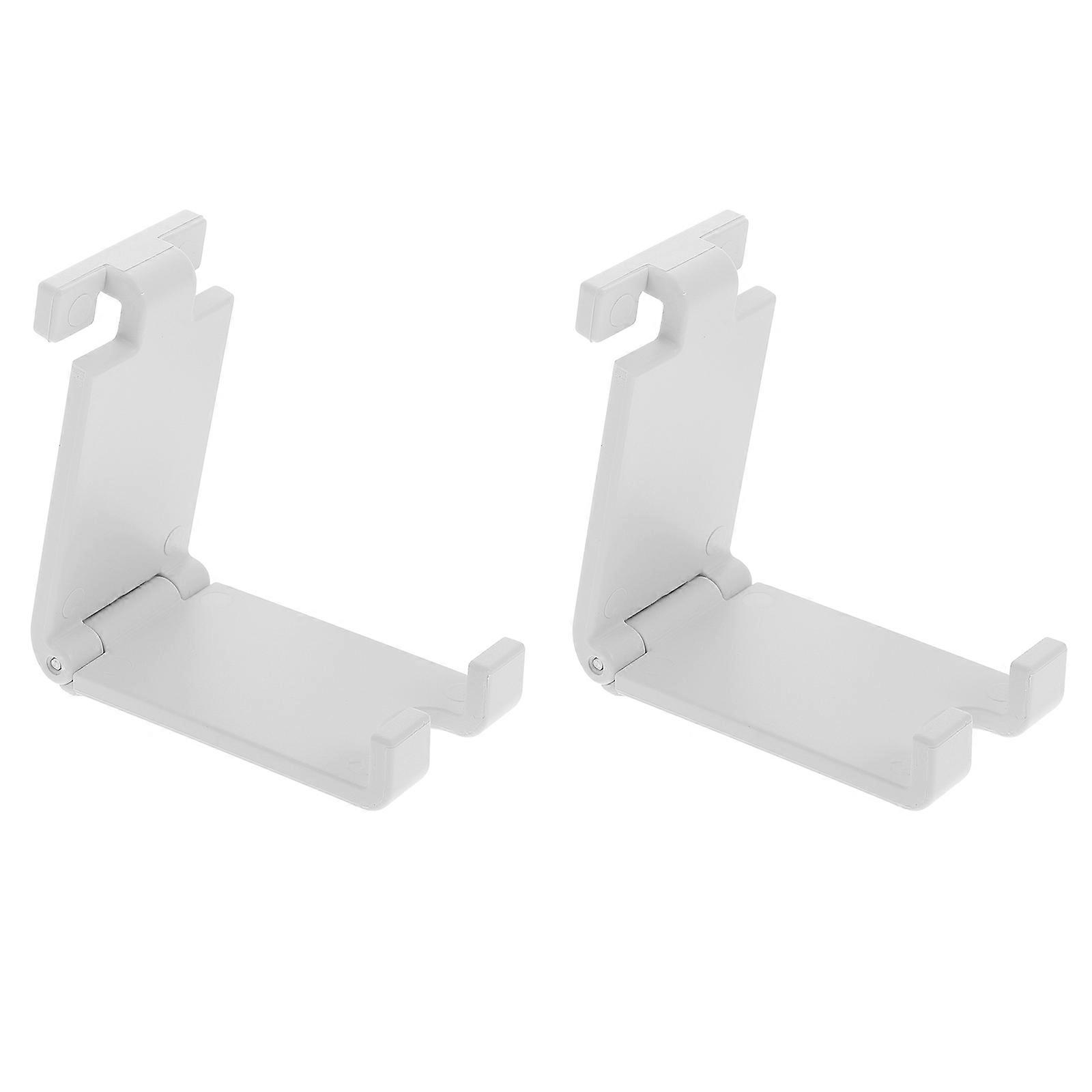 Headset Stand for Practical Use with 4Pcs ABS Side-Mounted Headset Hangers