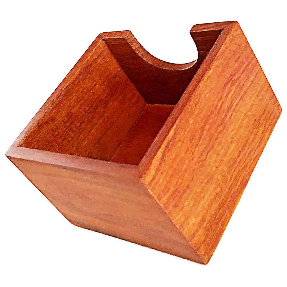Wooden Napkin Holder Rustic for Table 2Pcs Napkin Storage Solution