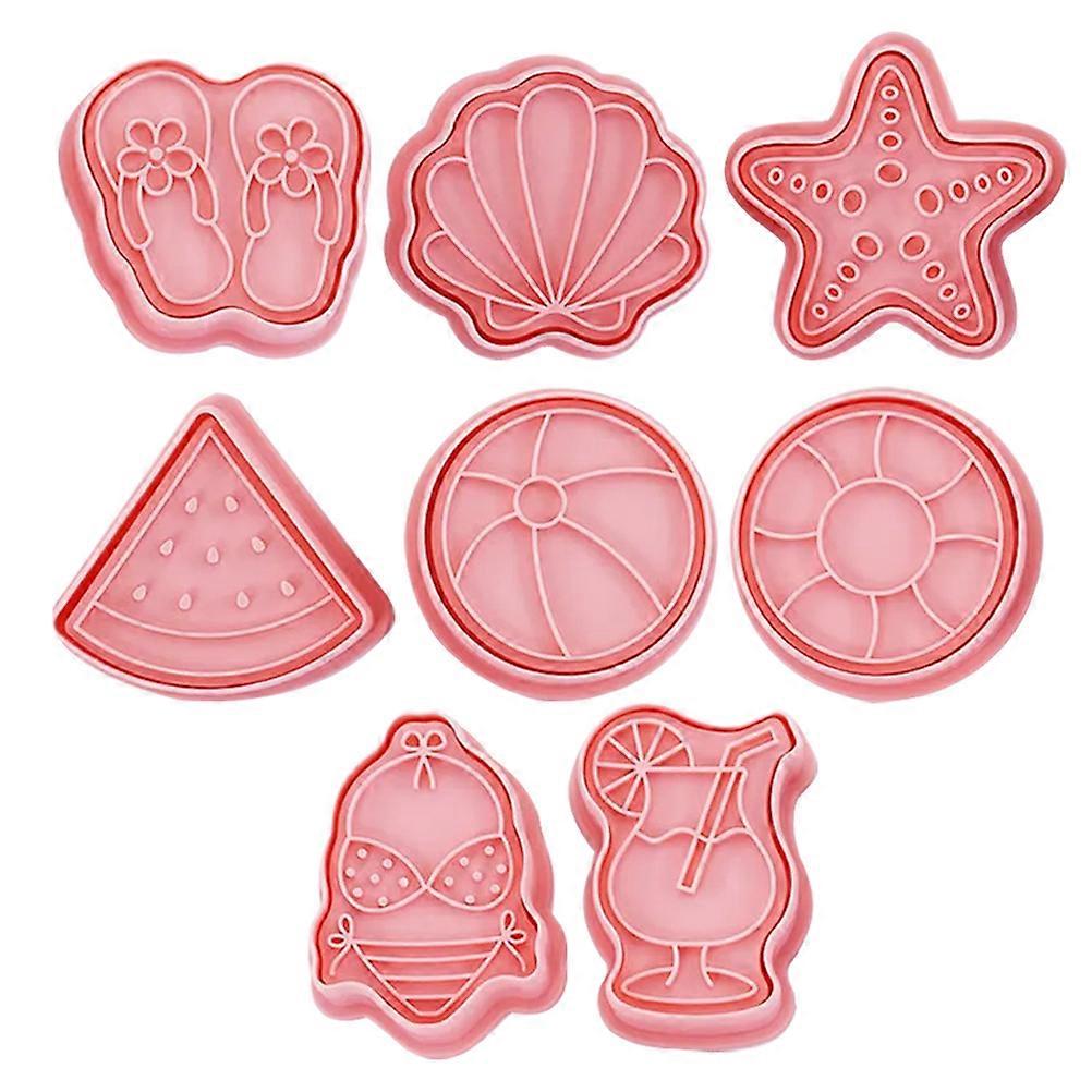 40Pcs DIY Cookie Molds For Home Baking Enthusiasts Available In Pink Ideal For Cake Decorating
