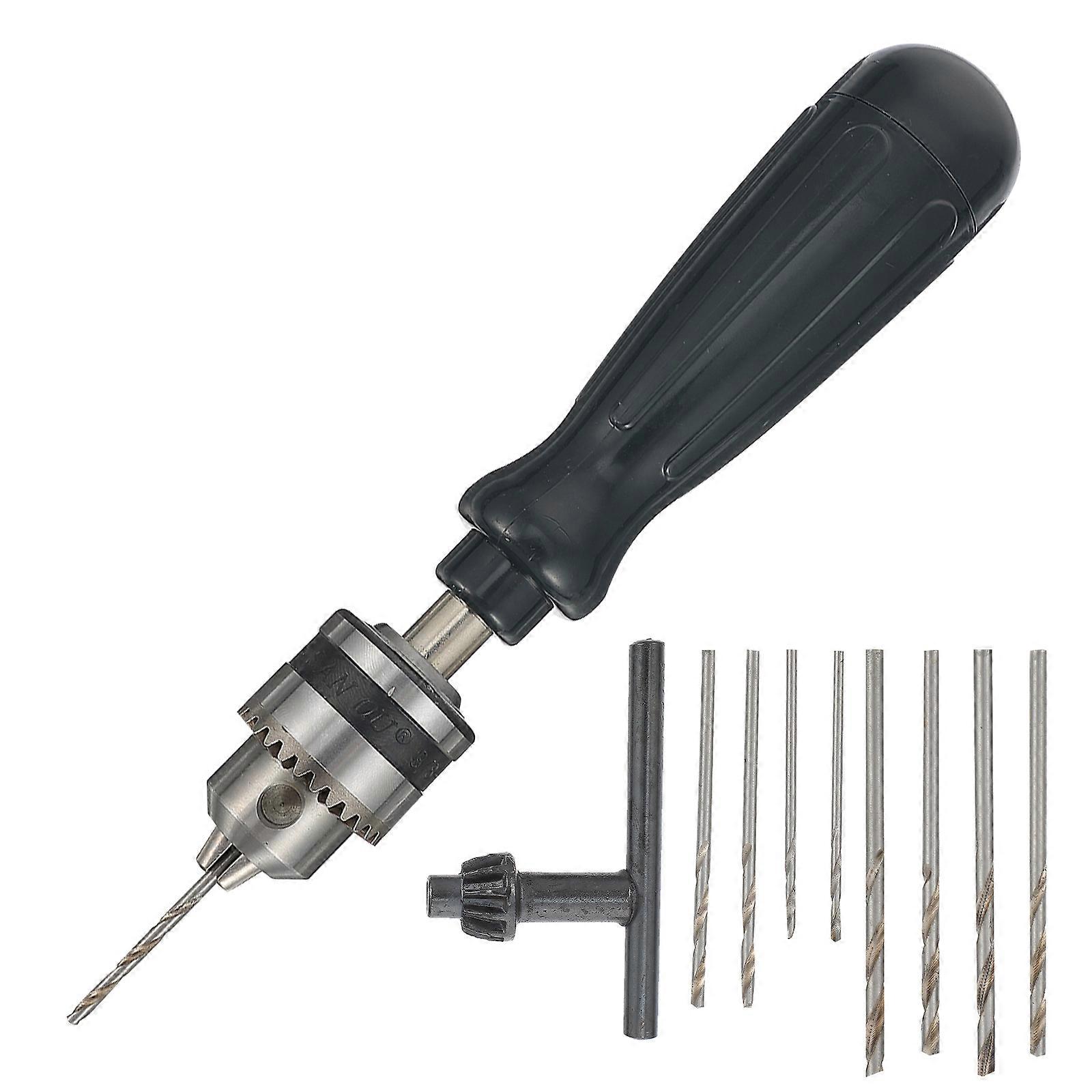 Woodworking Drill Manual Engraving Drill for DIY Use 1Set Portable Tool