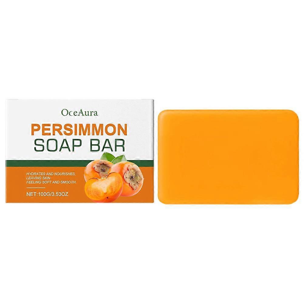Persimmon Soap For Soothing Skin Locking Water Deeply Moisturizing Bath Wash