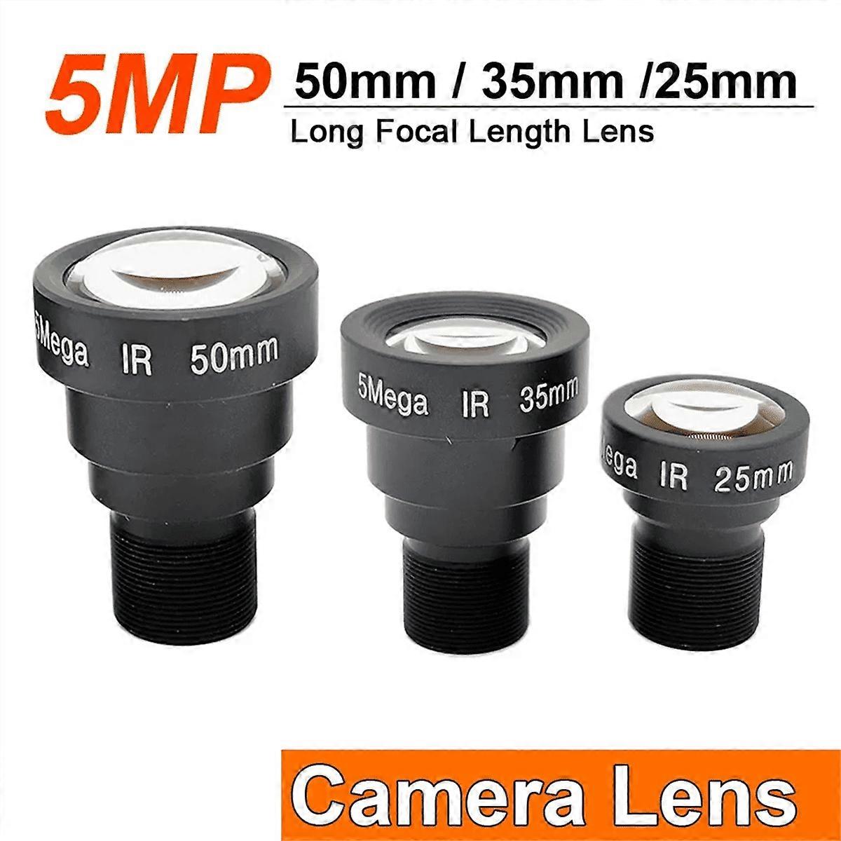 HD 5MP M12 Long -Length CCTV Camera Lens 25mm 5 Megapixel Lens for AHD Analog IP Security Camera
