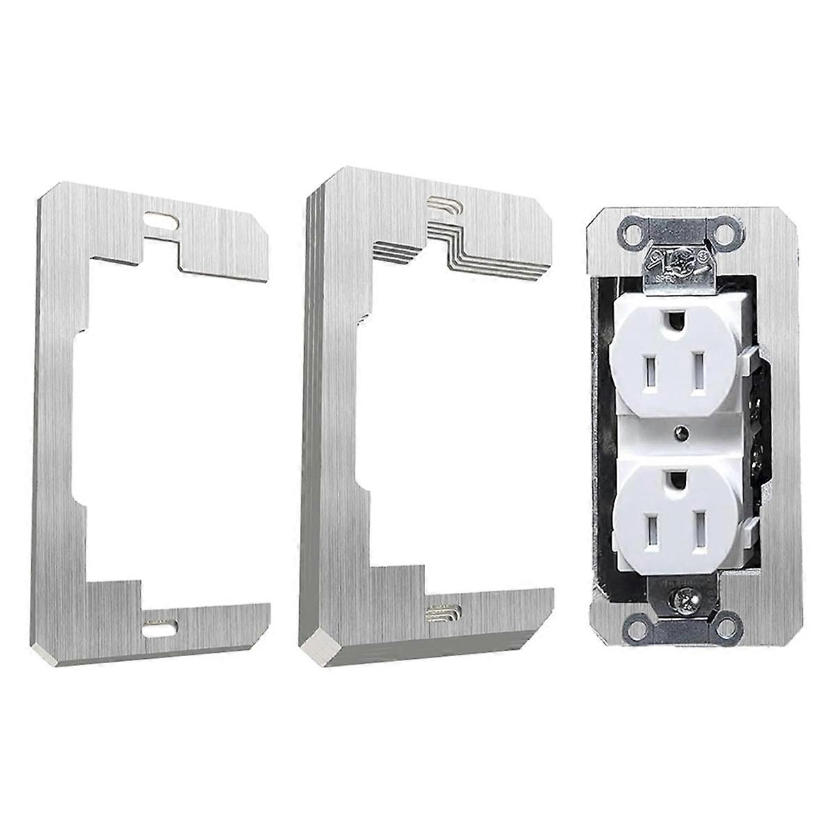 Wall Plate Spacers,5Pcs Receptacle Spacers Shims Leveler