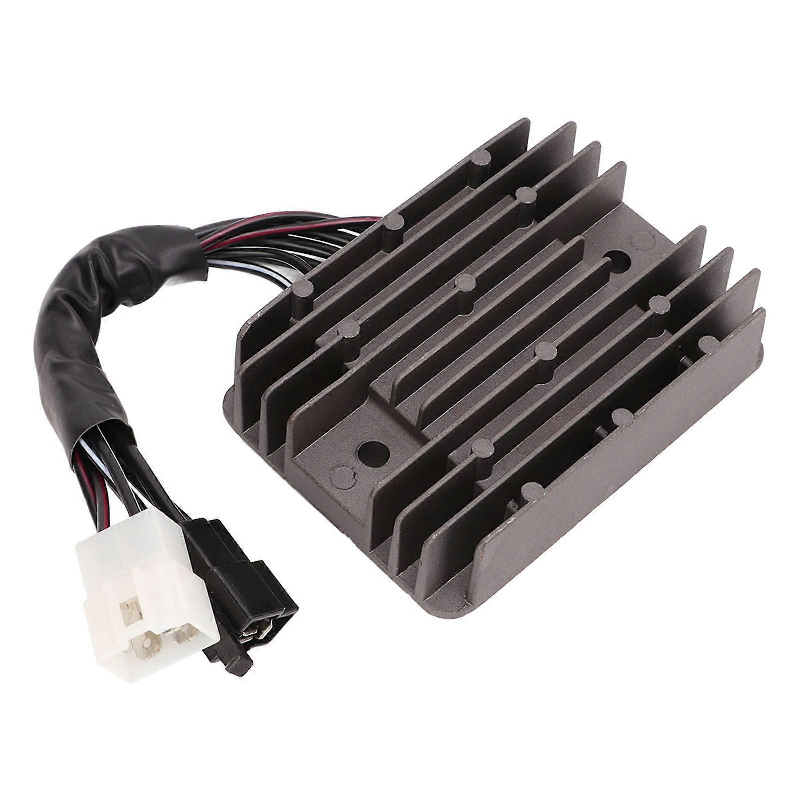 Voltage Regulator Rectifier DC 12V Heat Resistant Engine Voltage Stabilizer Replacement for Suzuki DL1000 VStrom 20022012