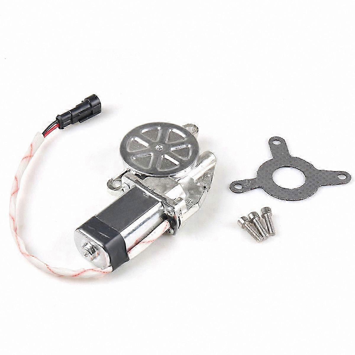 Universal 12V Electronic Exhaust Valve Motor with Remote Control Functionality