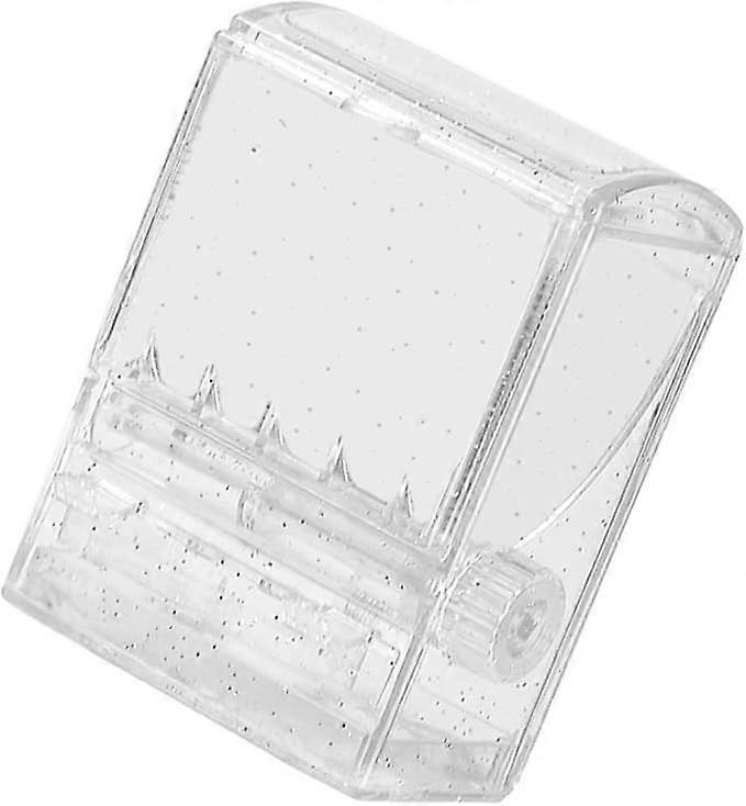 Stylish Transparent Toothpick Storage Box Creative Toothpick Container Transparent Toothpick Dispenser for Home Restaurant