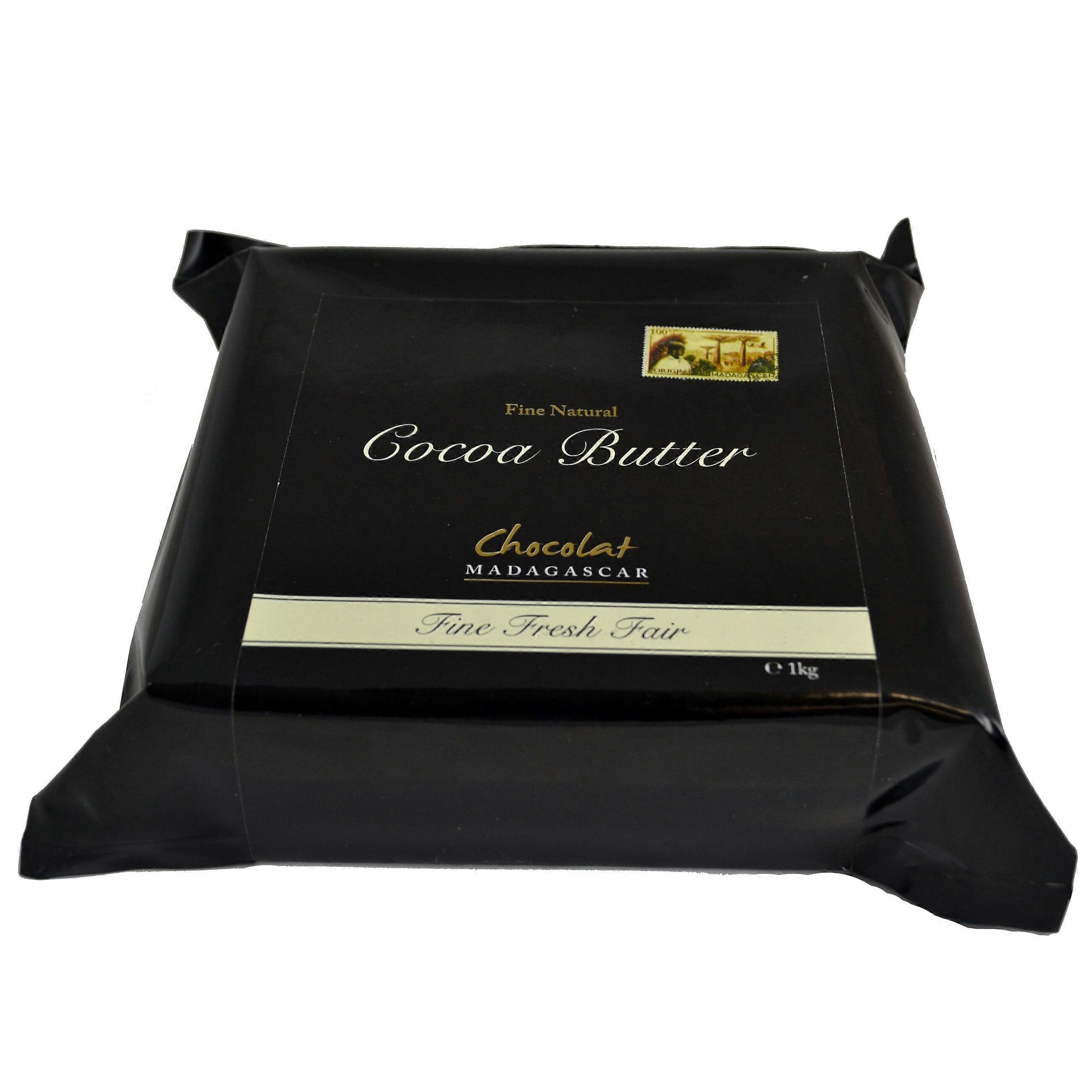 Chocolat Madagascar Undeodorised cocoa butter - 1kg