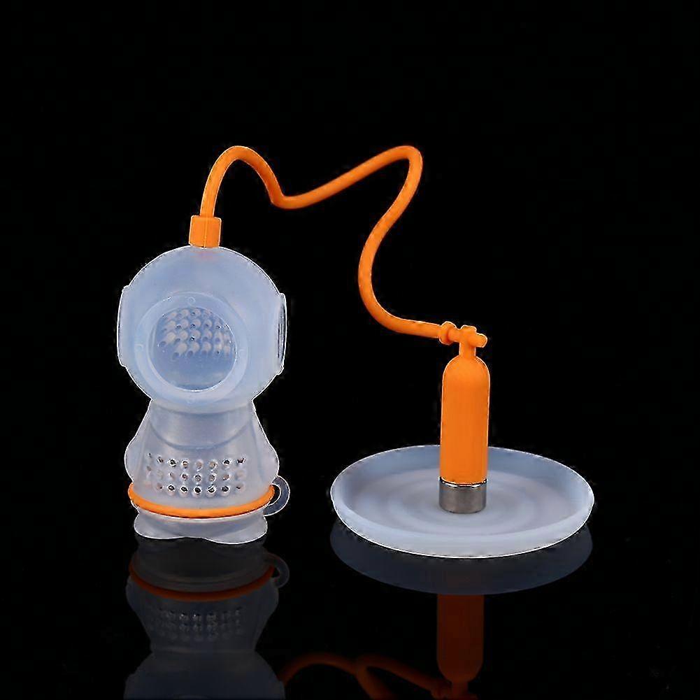 Diver Shape Leaf Tea Infuser Strong Penetration Easy to Clean Comfortable To Touch Silicone Tea Filter